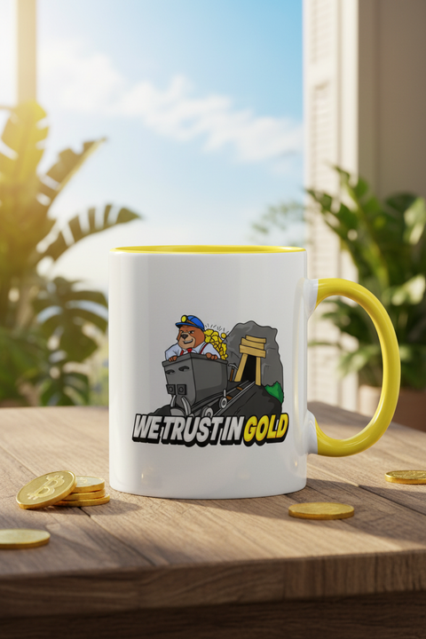 We Trust In Gold Mok Zomer