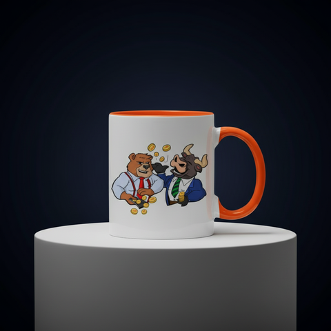 Bitcoin traders - donkere etalage