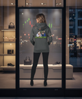 Bull Market Vibes hoodie boutique etalage achterkant