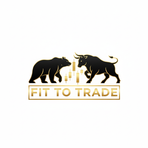 Fit to Trade Logo White Background