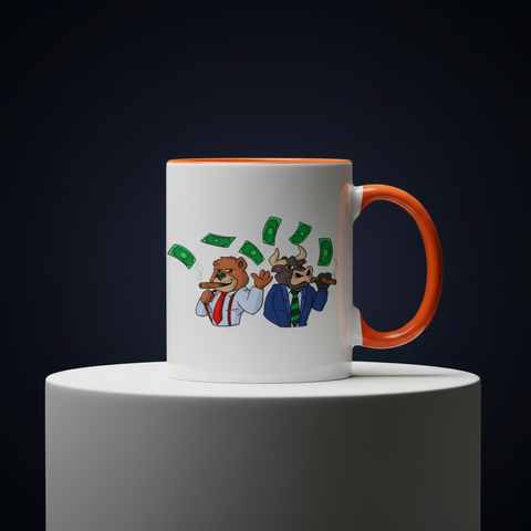 Money rain mok - donkere etalage