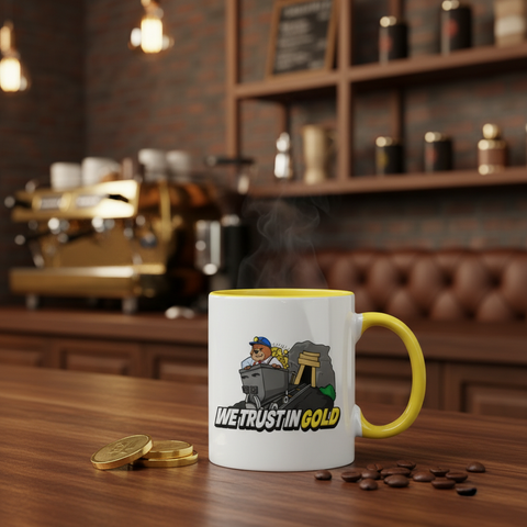 We Trust in Gold - in koffiebar